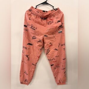 Adidas Original Tapered Track Pants in Pink W size M